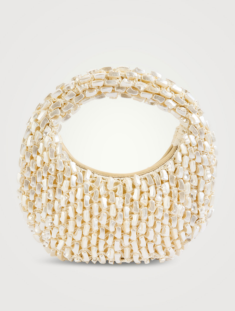 Reef Shell-Beaded Clutch