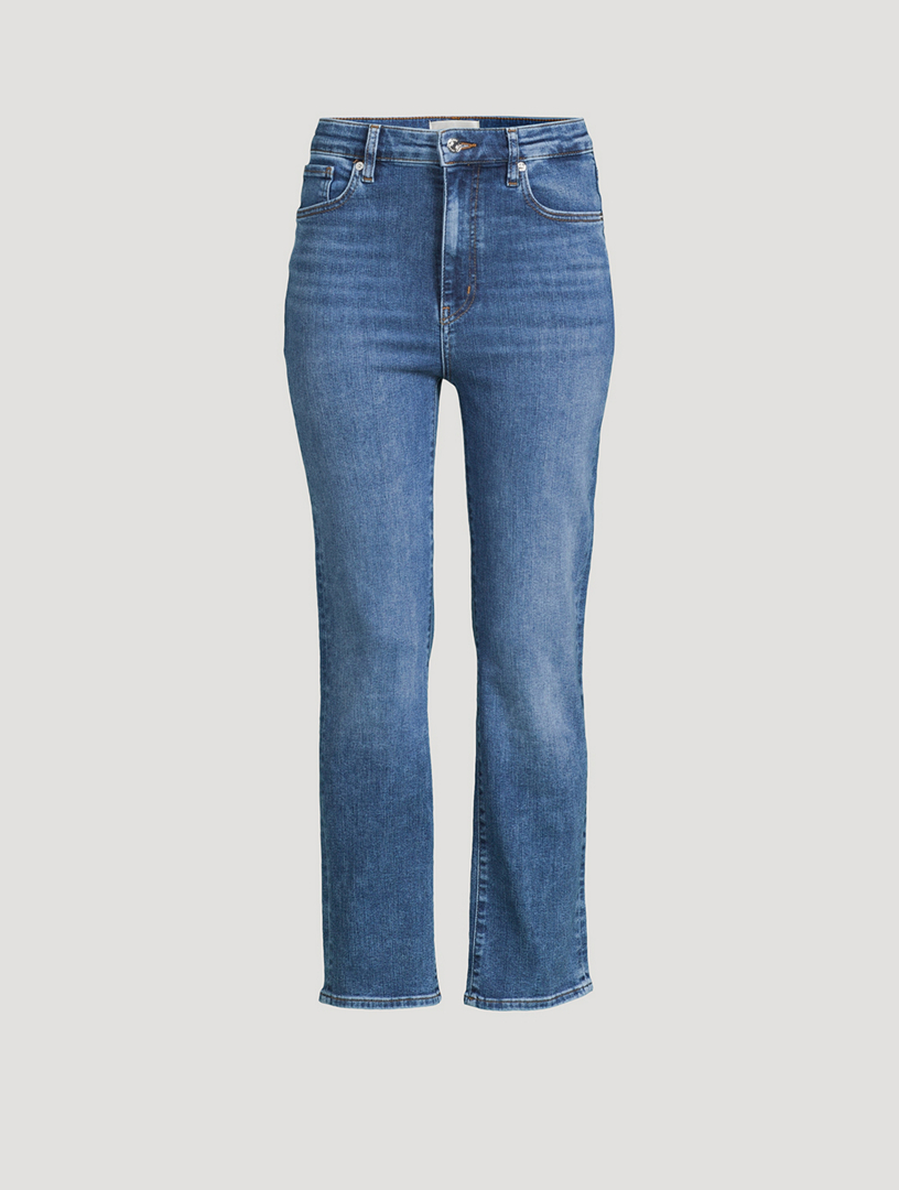 The Pencil Straight Crop Jeans