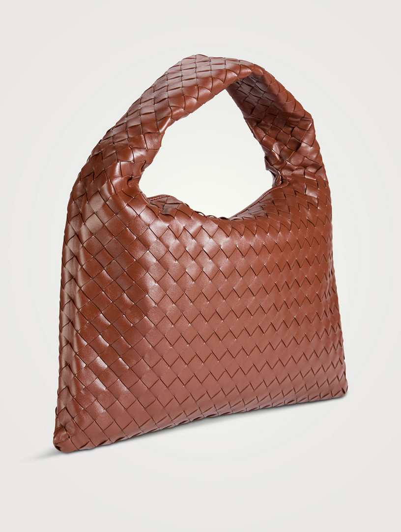 BOTTEGA VENETA Hop Intrecciato Leather Shoulder Bag | Holt