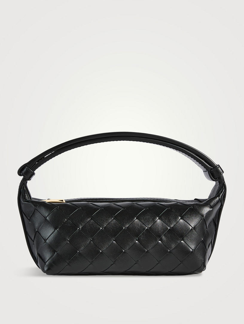 Wallace Town Intrecciato Leather Shoulder Bag