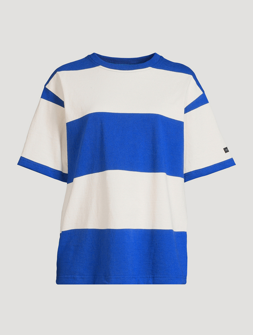 ON3 Kotn x Barbarian T-Shirt In Stripe Print