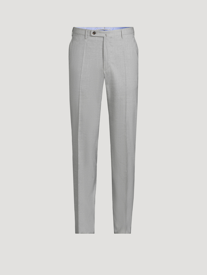 Wool Slim-Fit Trousers