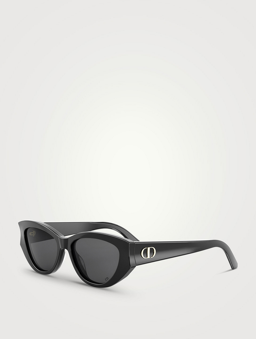 美品　Dior ブラック キャットアイ サングラス org.jpg