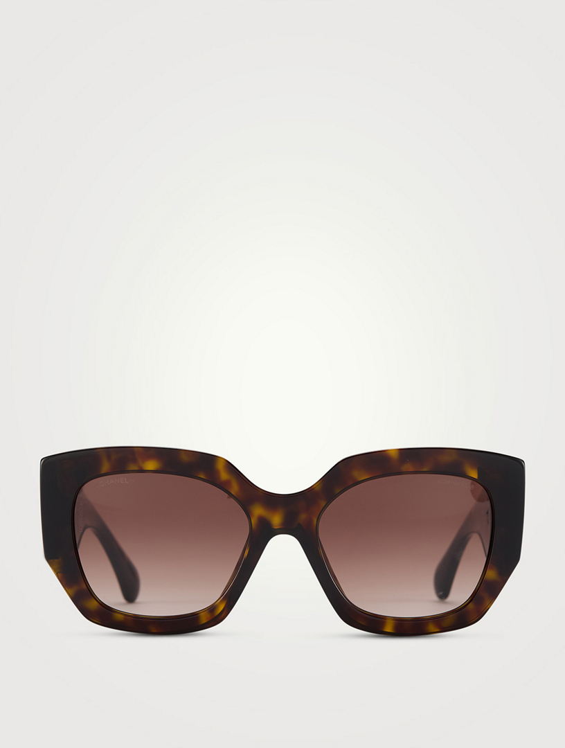Lunettes de soleil à monture œil-de-chat