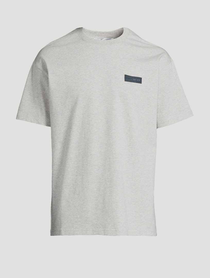 Cotton T-Shirt With Label