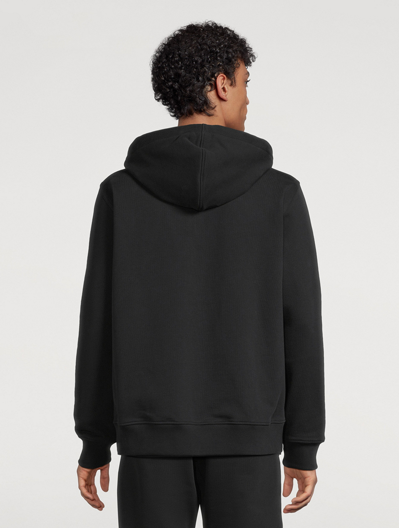 GIVENCHY Cotton Zip Hoodie With Stamp | Holt Renfrew