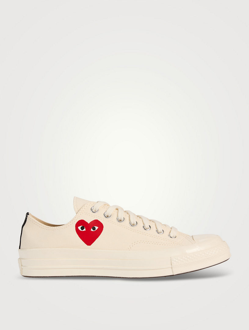 CDG PLAY x Converse Chuck 70 Low-Top Sneakers