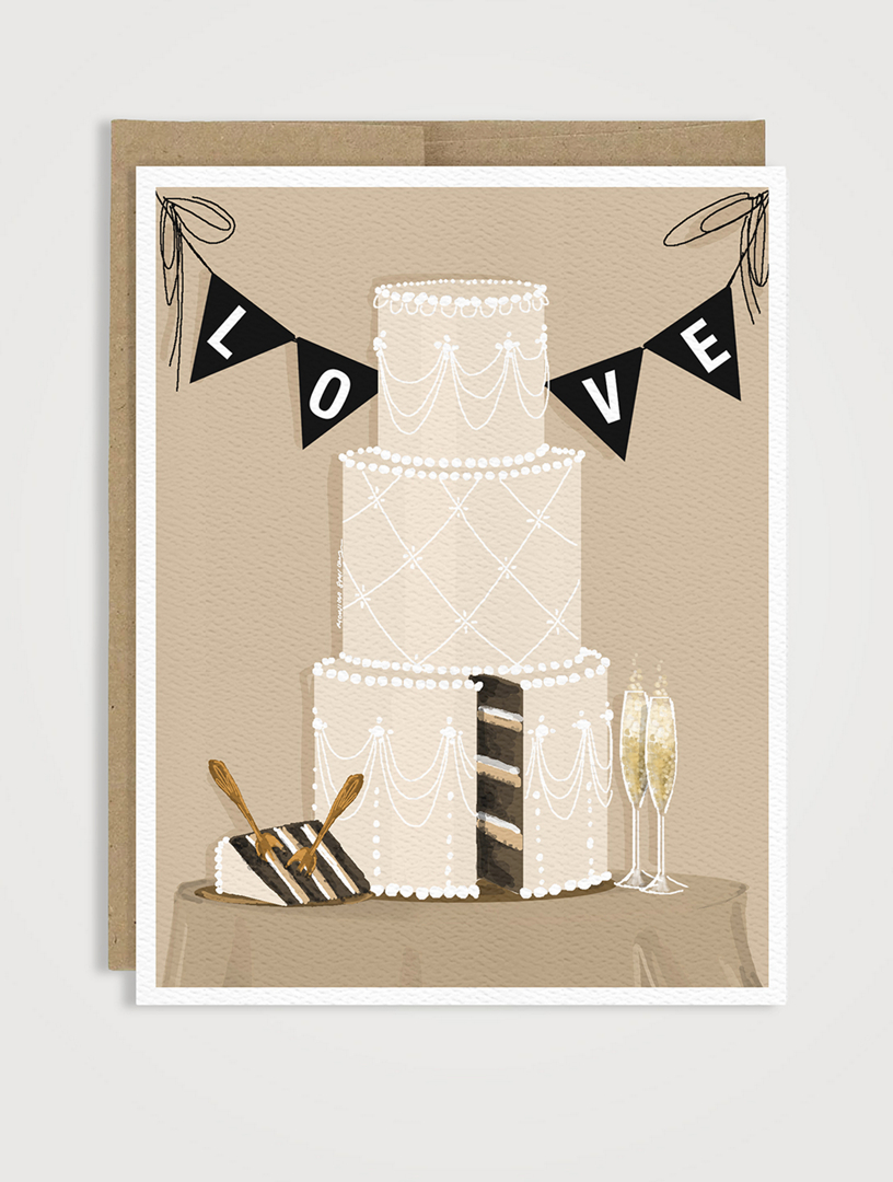 Love Layers Wedding Greeting Card