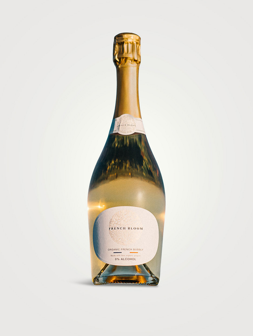 Vin biologique effervescent sans alcool Le Blanc