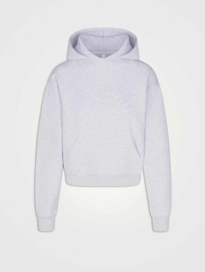 Pull à capuche classique en molleton de coton