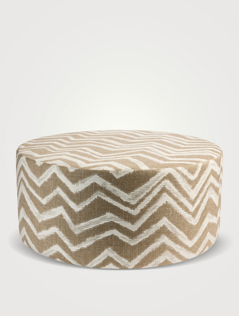Graffiti Cylinder Pouf