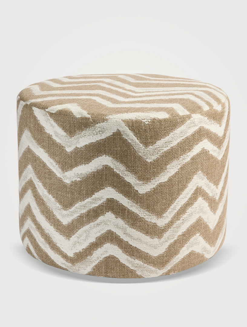 Small Graffiti Cylinder Pouf