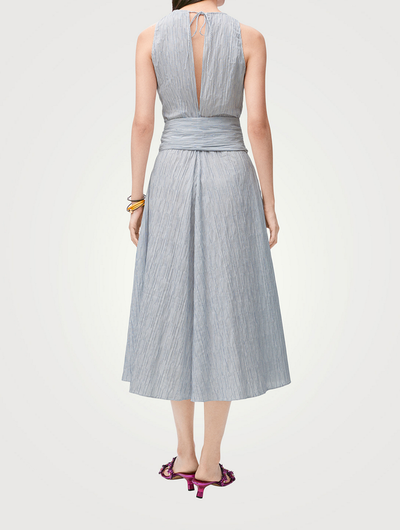 LOEWE Loewe x Paula's Ibiza Tie-Front Midi Dress | Holt Renfrew