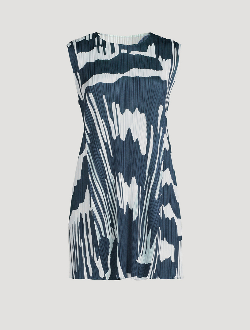新品】プリーツプリーズ REFRACTION GRAYISH NAVY（Pleats