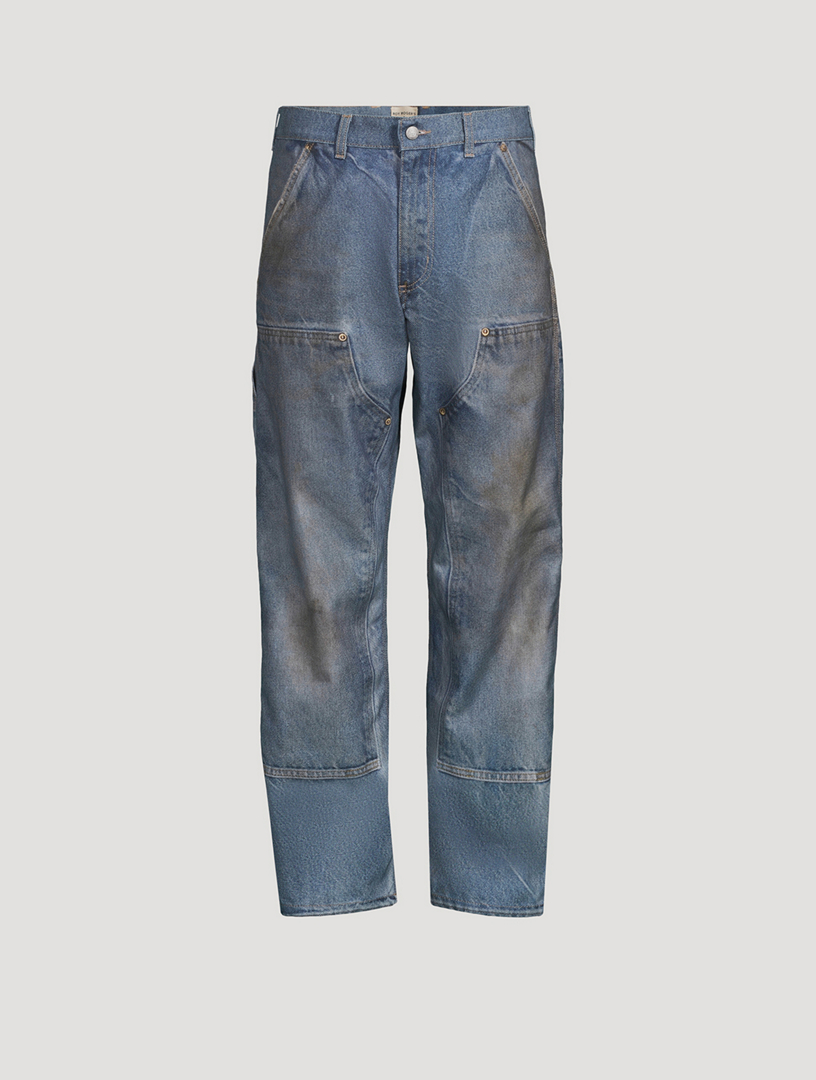 Roy Roger's x Dave's NY Trompe L'Oeil Canvas Pants