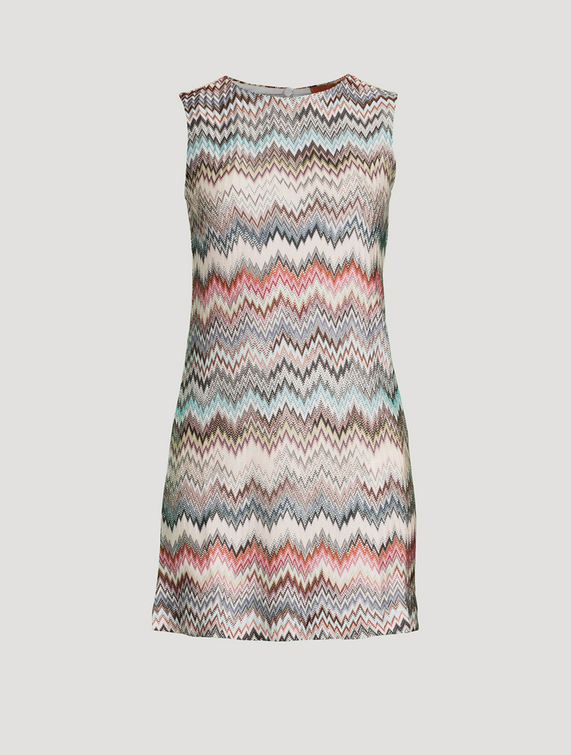 Raschel Mini Dress