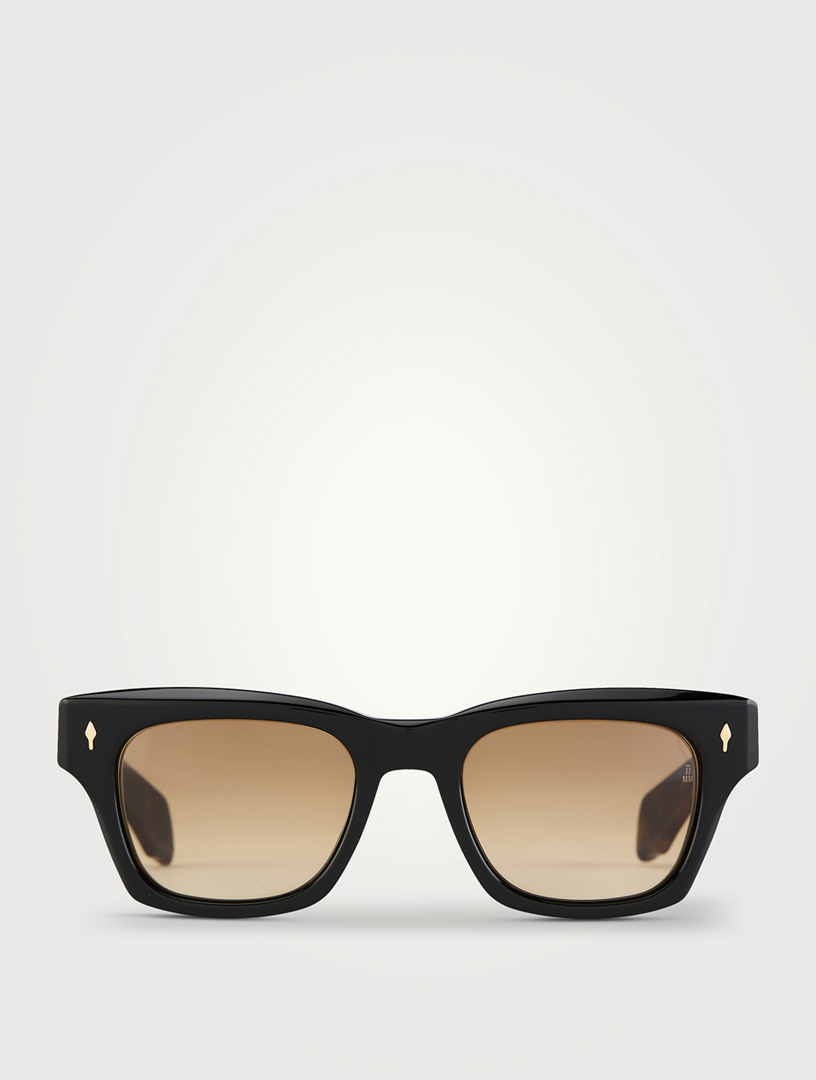 JACQUES MARIE MAGE Dealan 53 Square Sunglasses | Holt Renfrew
