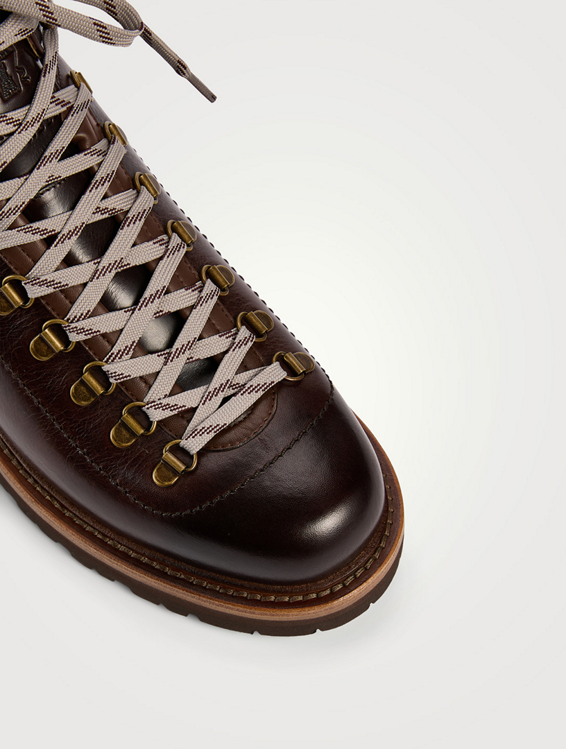 BRUNELLO CUCINELLI Leather Hiking Boots | Holt Renfrew