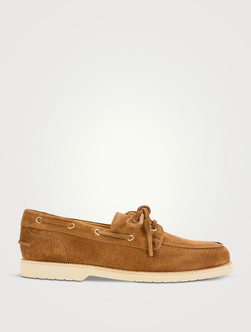 Suede Boat Shoes