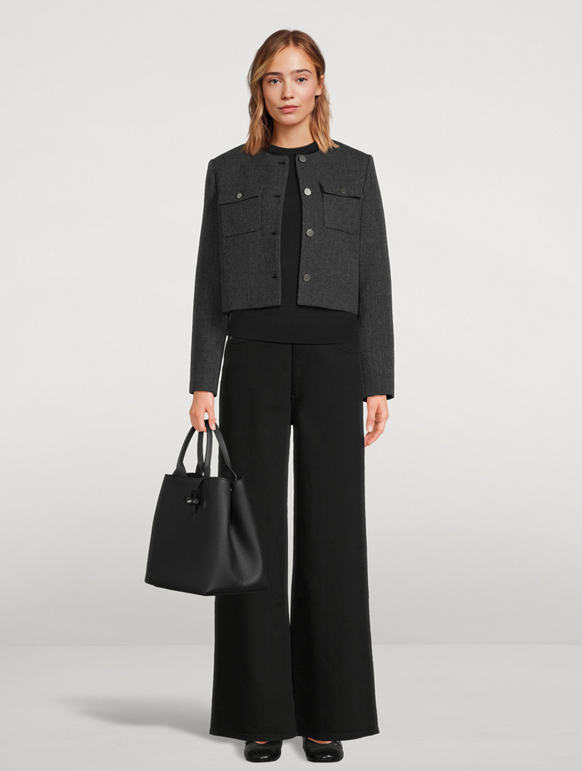 THEORY Regal Wool T-Shirt | Holt Renfrew