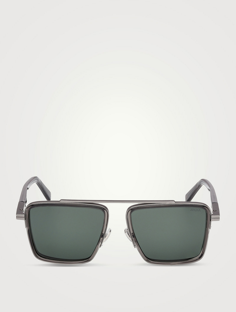 Square Aviator Sunglasses