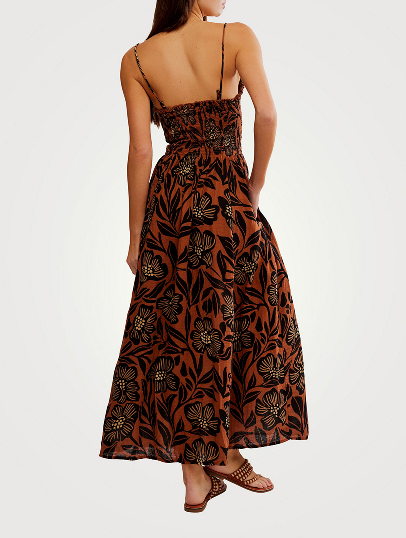 FREE PEOPLE Sweet Nothings Midi Dress In Floral Print | Holt Renfrew