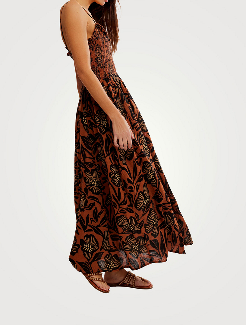 FREE PEOPLE Sweet Nothings Midi Dress In Floral Print | Holt Renfrew