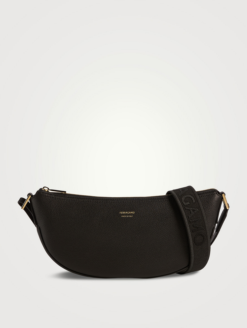 Small Smile Leather Shoulder Bag