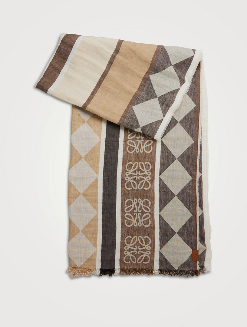 【関税&送料込】Loewe Scarf Loewe - Scarf In Mohair and Wool | HBX - Globally Curated