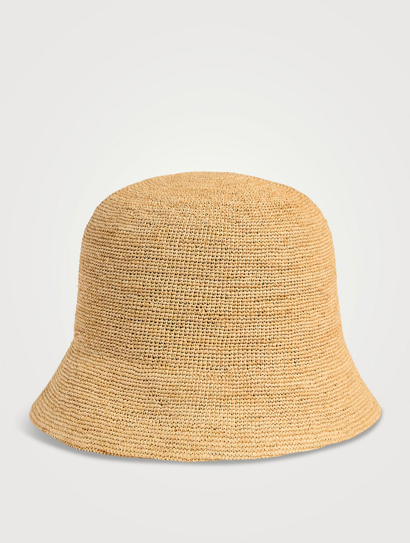 LOEWE Loewe x Paula's Ibiza Anagram Raffia Bucket Hat | Holt Renfrew