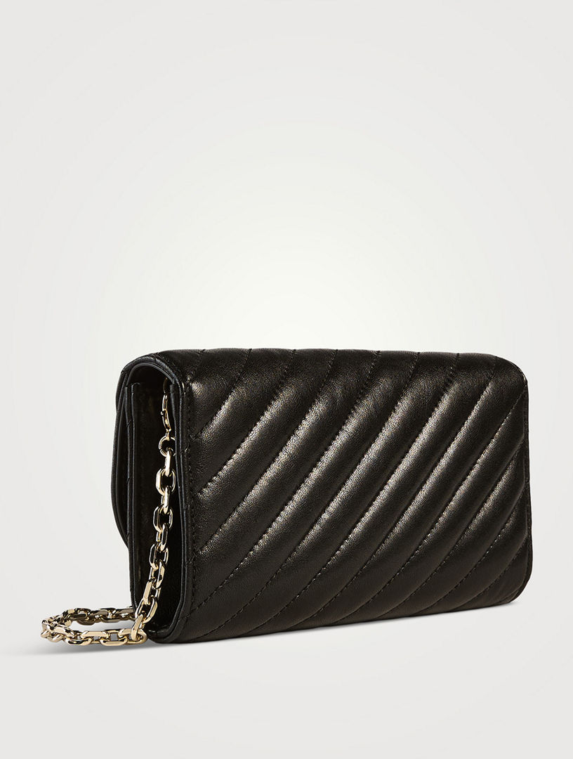 JIMMY CHOO Avenue Curve Leather Wallet-On-Chain | Holt Renfrew