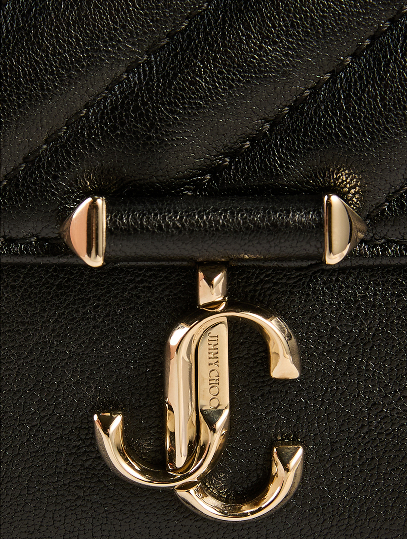 JIMMY CHOO Avenue Curve Leather Wallet-On-Chain | Holt Renfrew