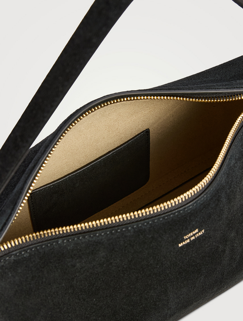 TOTEME Scoop Suede Clutch | Holt Renfrew