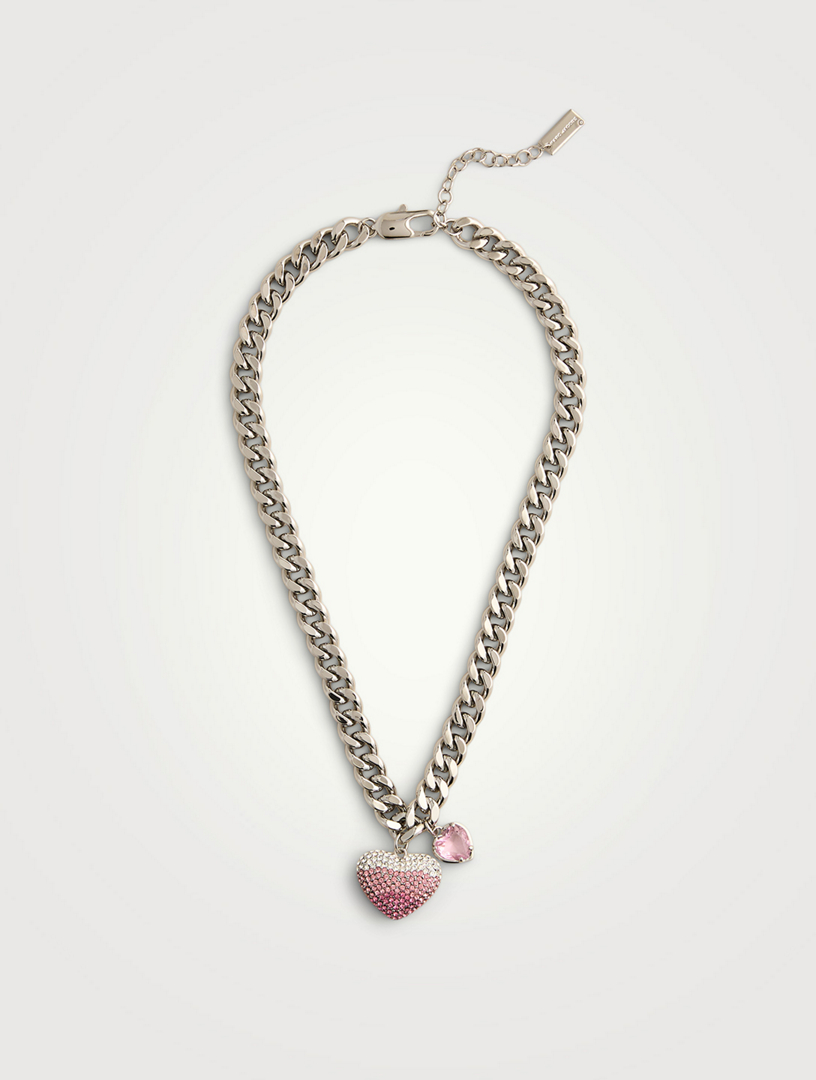 ネックレス・ペンダント Heart Balloon Pave Necklace - Marc Jacobs - l - Black Marc Jacobs Heart Balloon Pave Necklace | Shopbop