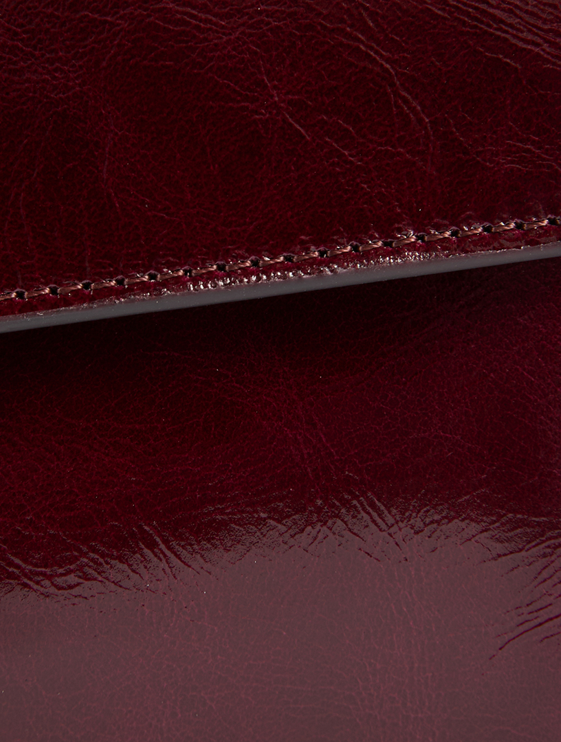 ROGER VIVIER Belle Vivier Patent Leather Wallet-On-Chain