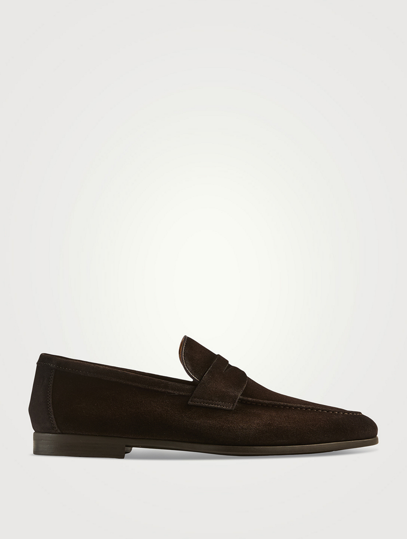 Diezma Suede Penny Loafers