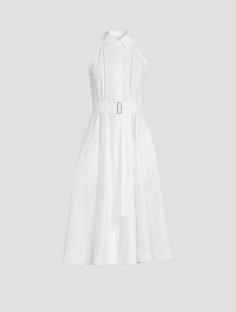 Dorothy Belted Poplin Dress