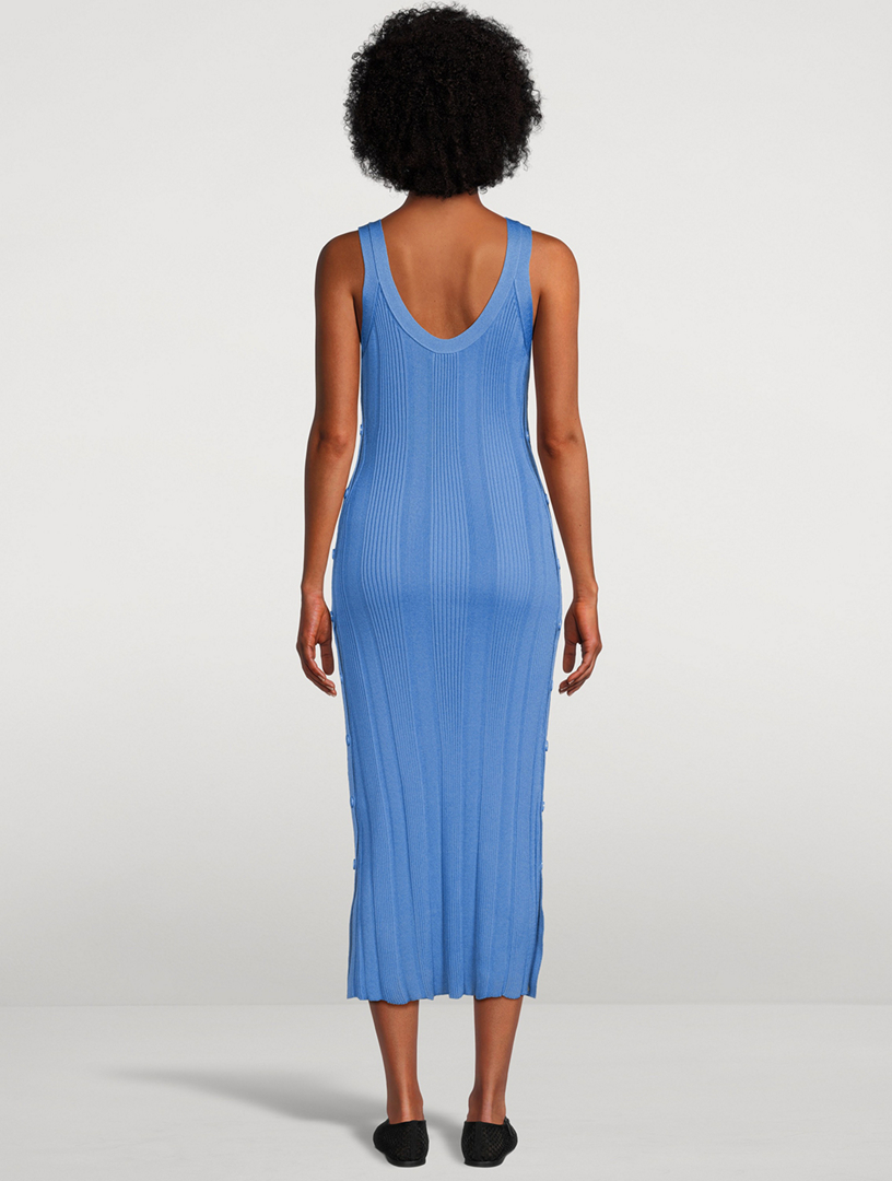 PROENZA SCHOULER Ellis Column Rib-Knit Midi Dress | Holt Renfrew