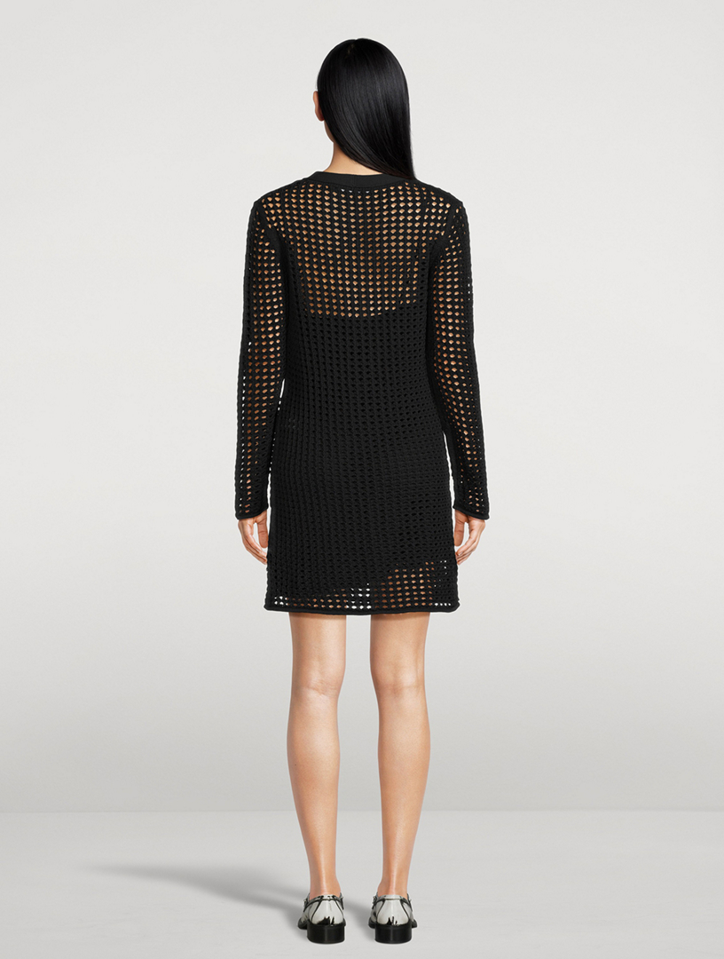 white christmas dresses Proenza Schouler Open Crochet Knit Tank Dress – AGN x 13 main image 0