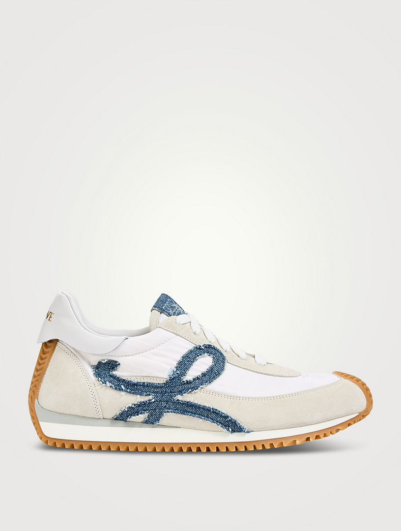 スニーカー Loewe Sneaker Flow Runner 2.0 LOEWE Flow Runner 2.0 Nylon And Suede Sneakers | Holt Renfrew