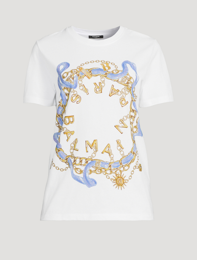 BURBERRY Knight Stamp Cotton T-shirt | Holt Renfrew