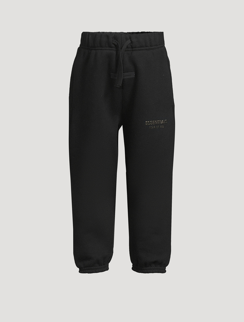 Pantalon molletonné classique en mélange de coton