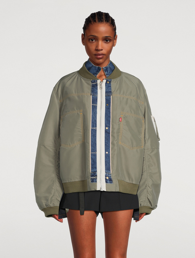 Levi's® X Sacai Men's Denim X Nylon Twill Reversible Blouson