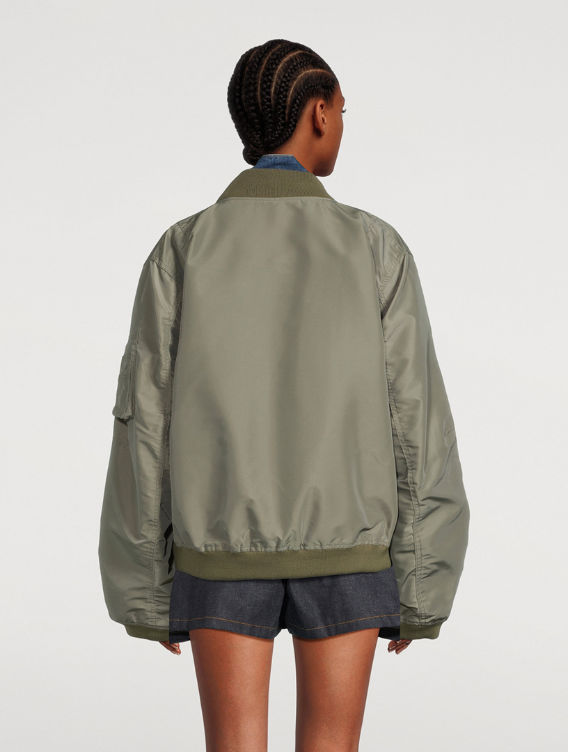 SACAI sacai x Levi's® Reversible Denim And Matelassé Twill