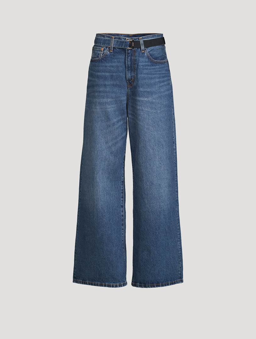 sacai x Levi's® Wide-Leg Jeans