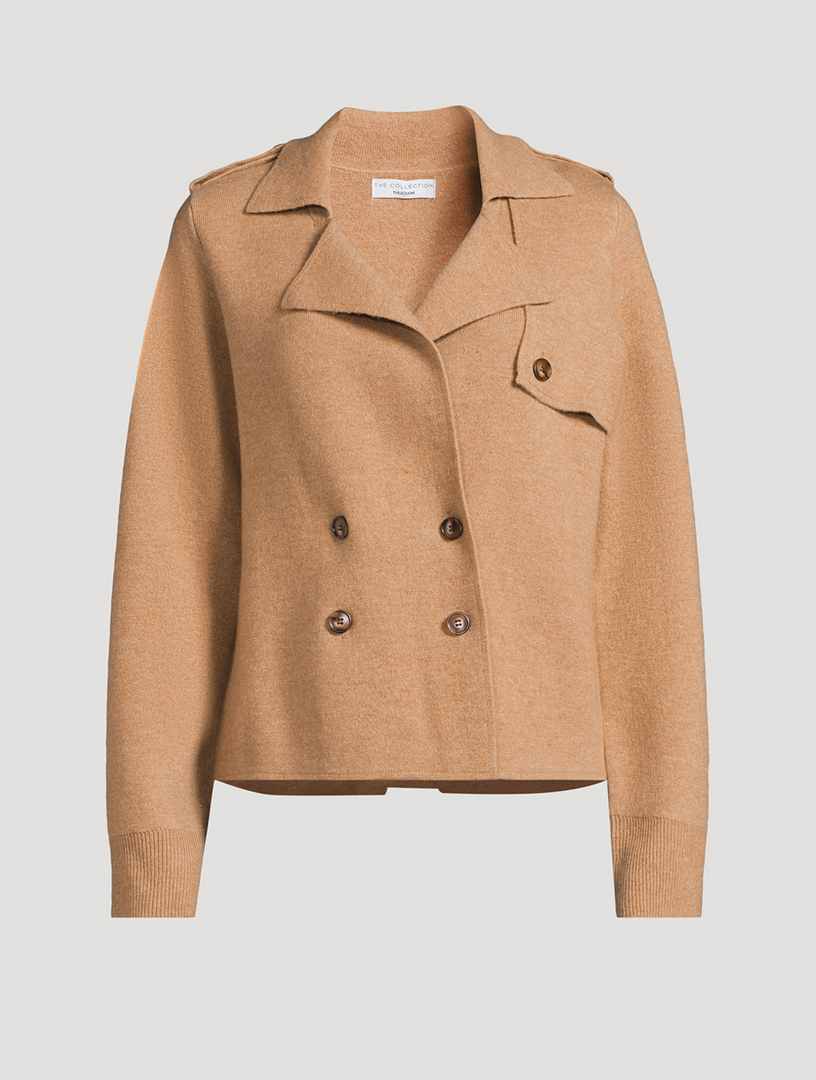 NAADAM Wool Cashmere Trench Jacket Holt Renfrew