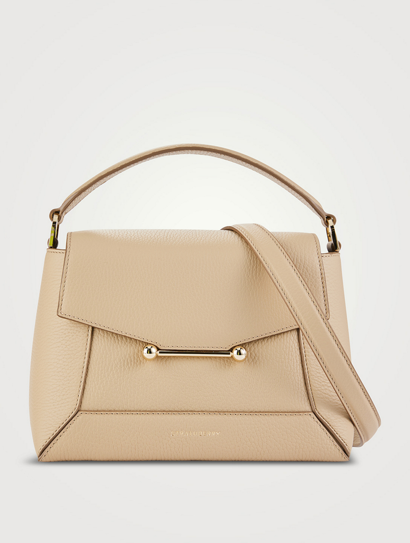 Mosaic Leather Top Handle Bag