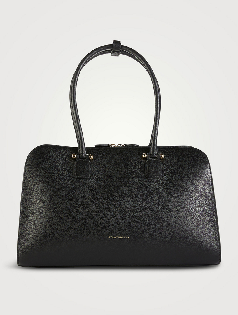 Maxi Georgia Leather Tote Bag