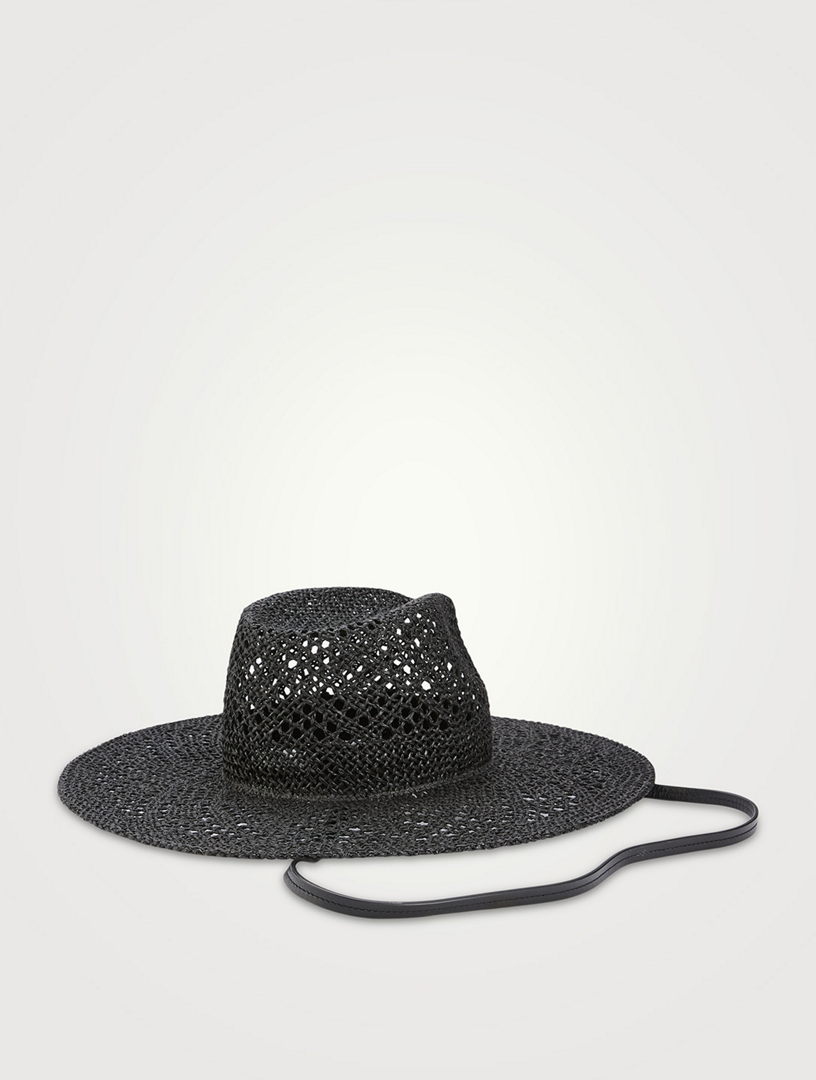 ハット RUSLAN BAGINSKIY Woman Hat Black HODWPFLT BLACK RUSLAN BAGINSKIY for Women | Designers | Holt Renfrew
