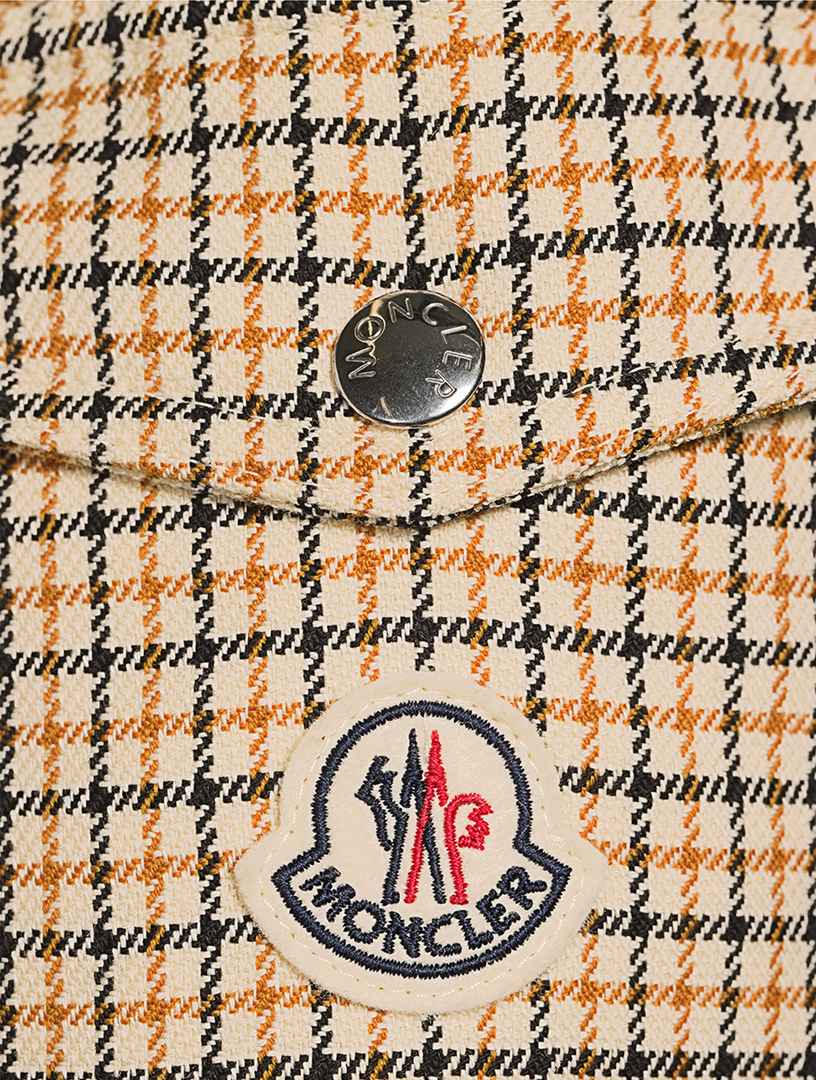 Keros Down Jacket Plaid Print